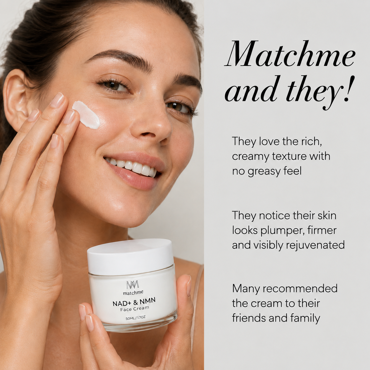 NAD+ & NMN Face Cream