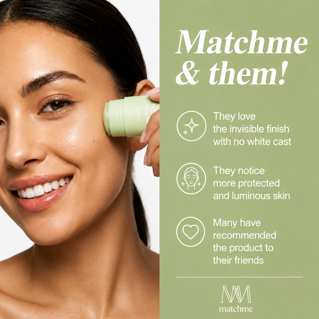 MATCHME (Matcha Sunscreen Stick)