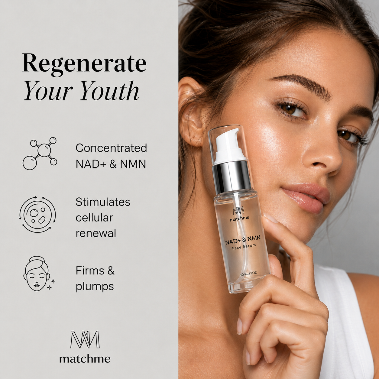 NAD+ & NMN Face Serum