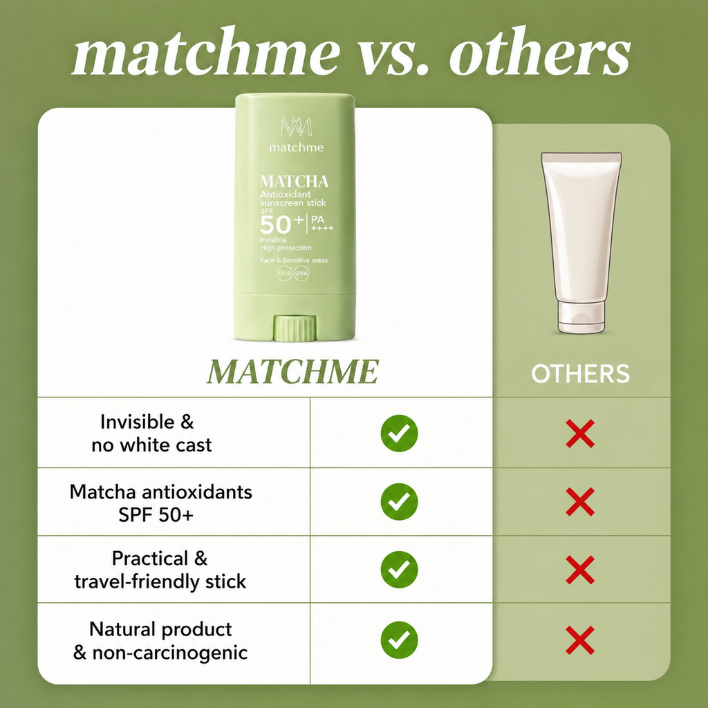 MATCHME (Matcha Sunscreen Stick)