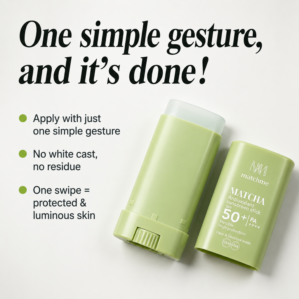 MATCHME (Matcha Sunscreen Stick)
