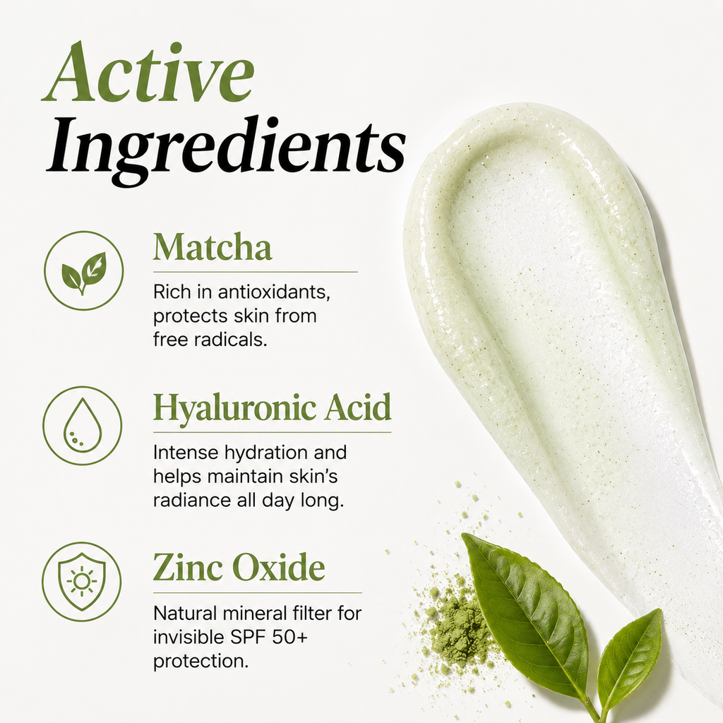 MATCHME (Matcha Sunscreen Stick)