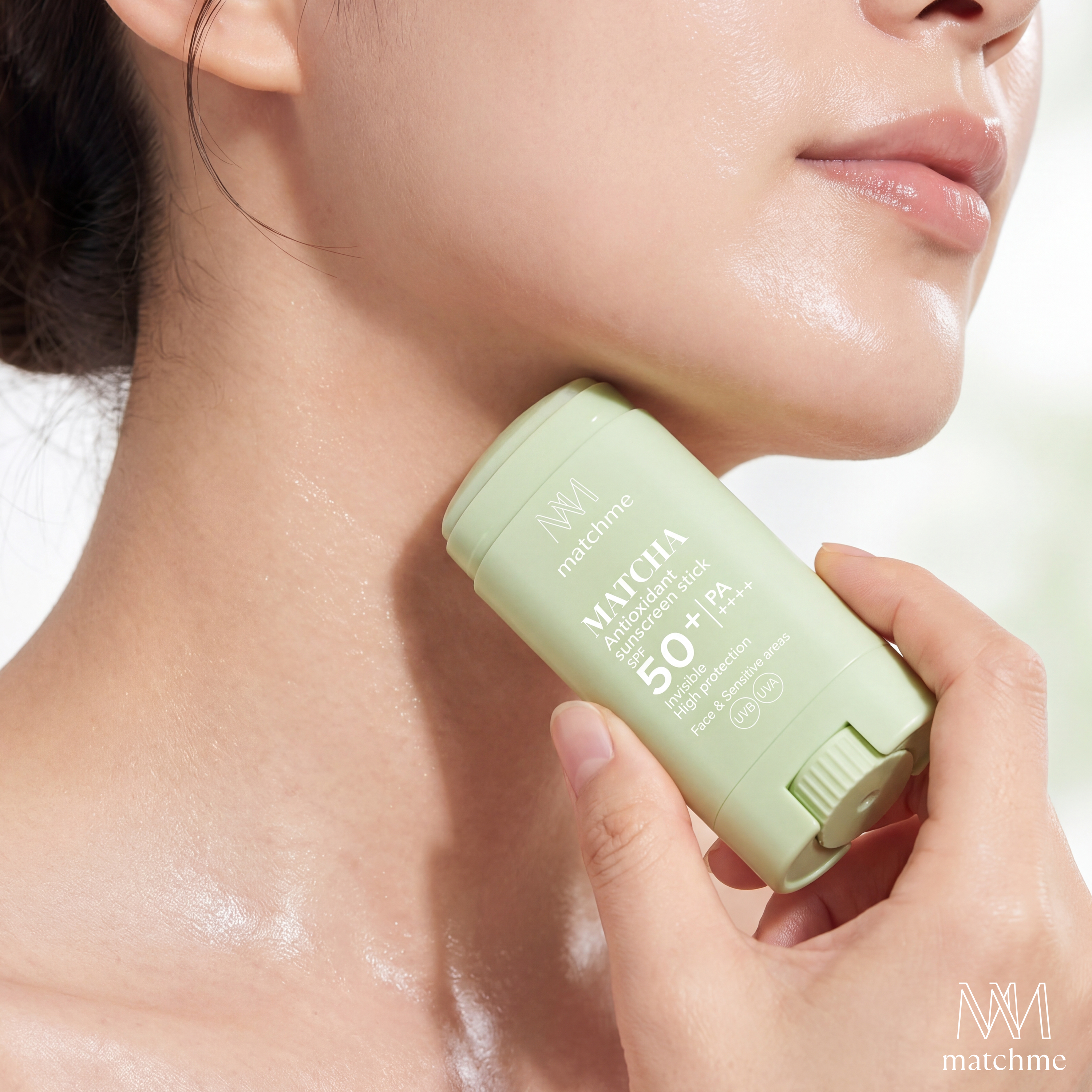 MATCHME (Matcha Sunscreen Stick)